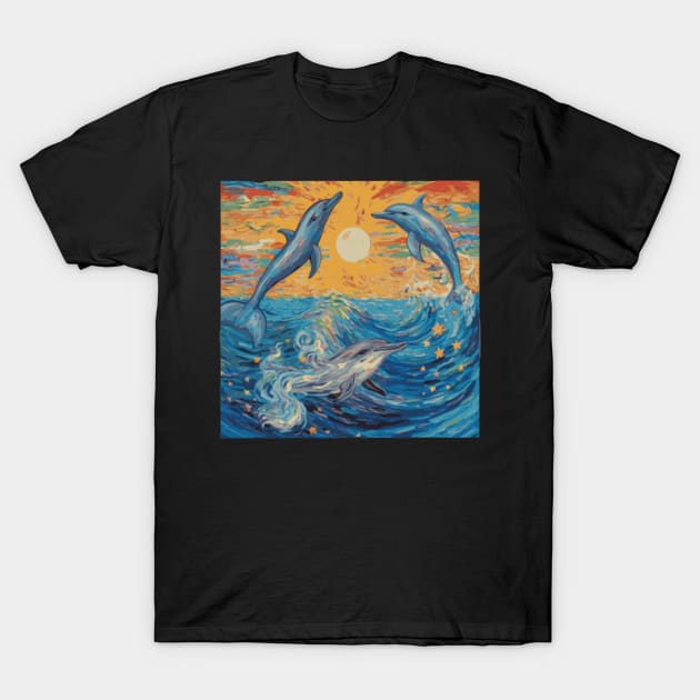 Dolphins T-Shirt by Pixy Official